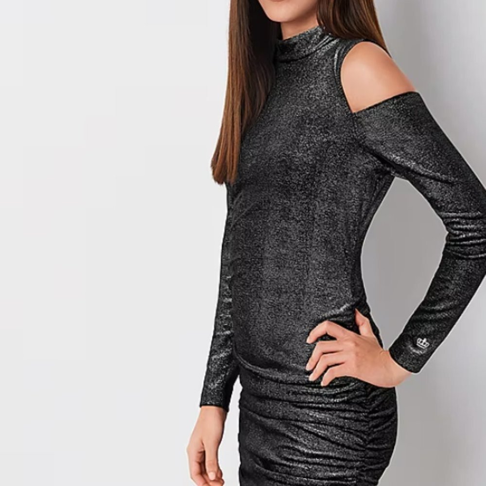 Juicy By Juicy Couture Long Sleeve Cut Outs Bodycon Dress